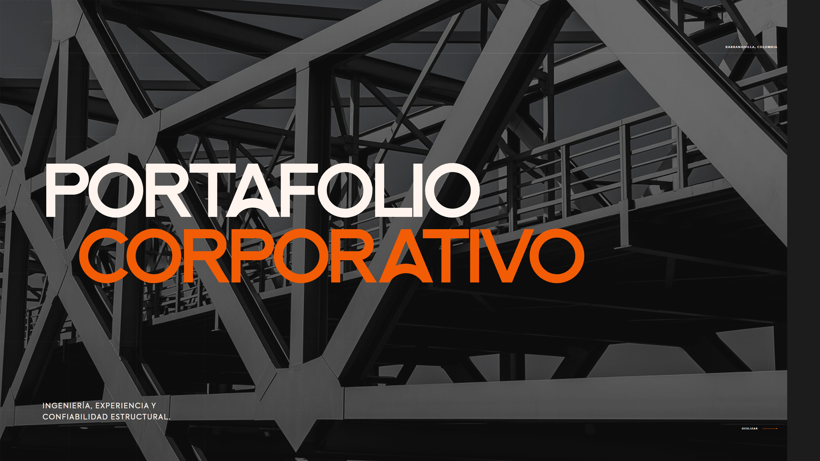 Portafolio corporativo Actium — Ingeniería, experiencia y confiabilidad estructural